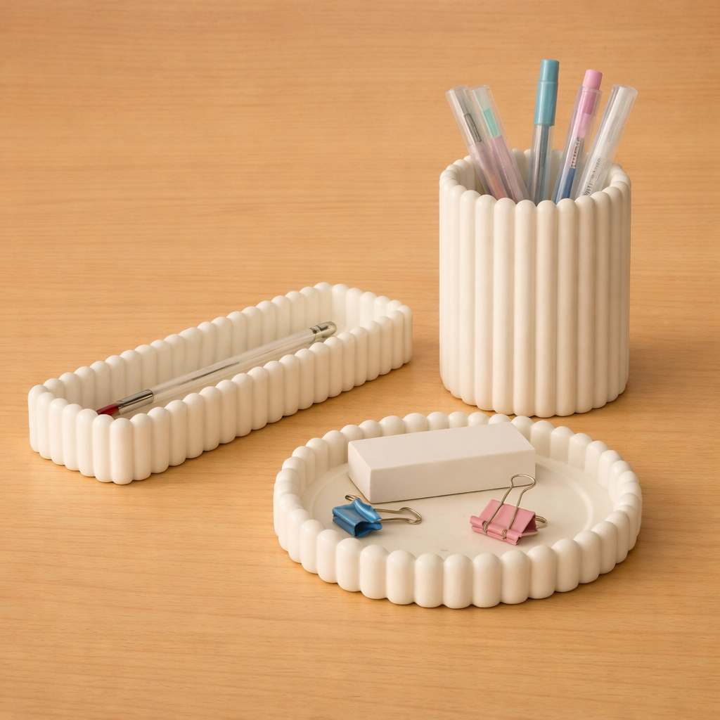 Organizador de Mesa 3 Peças (PLA 3D)