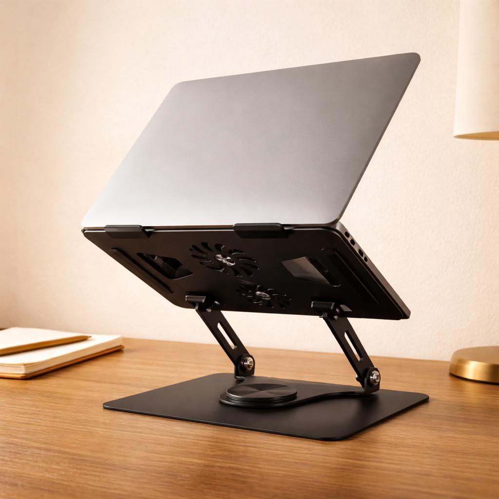 Mesa Suporte com 2 Coolers (360°) até 17”