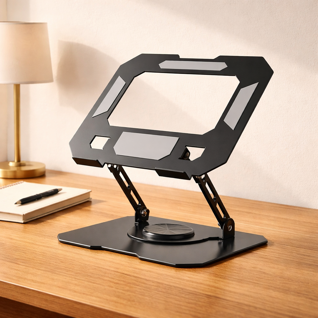 Suporte Giratório 360° até 17” (Metal)